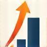 Icon representing professional growth